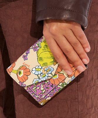 ウィン スモール ウォレット・フローラル プリント の通販 | 三越